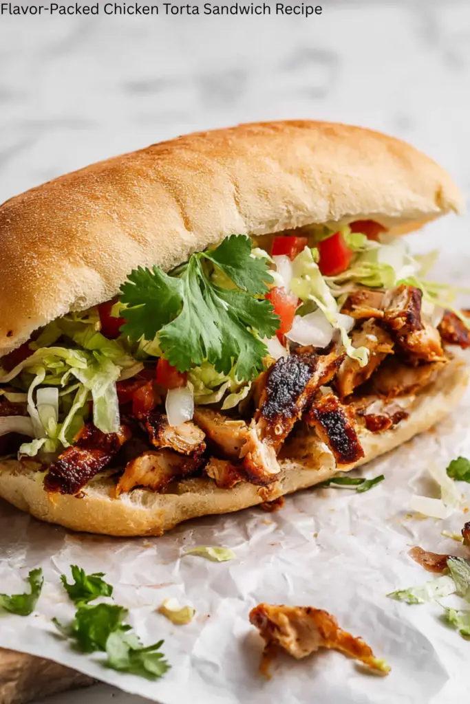 Flavor-Packed Chicken Torta Sandwich Recipe 4 Flavor-Packed Chicken Torta Sandwich Recipe