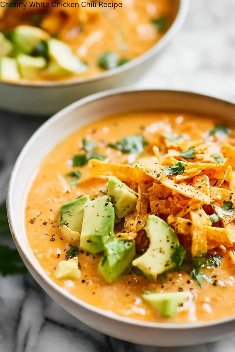 Creamy White Chicken Chili Recipe