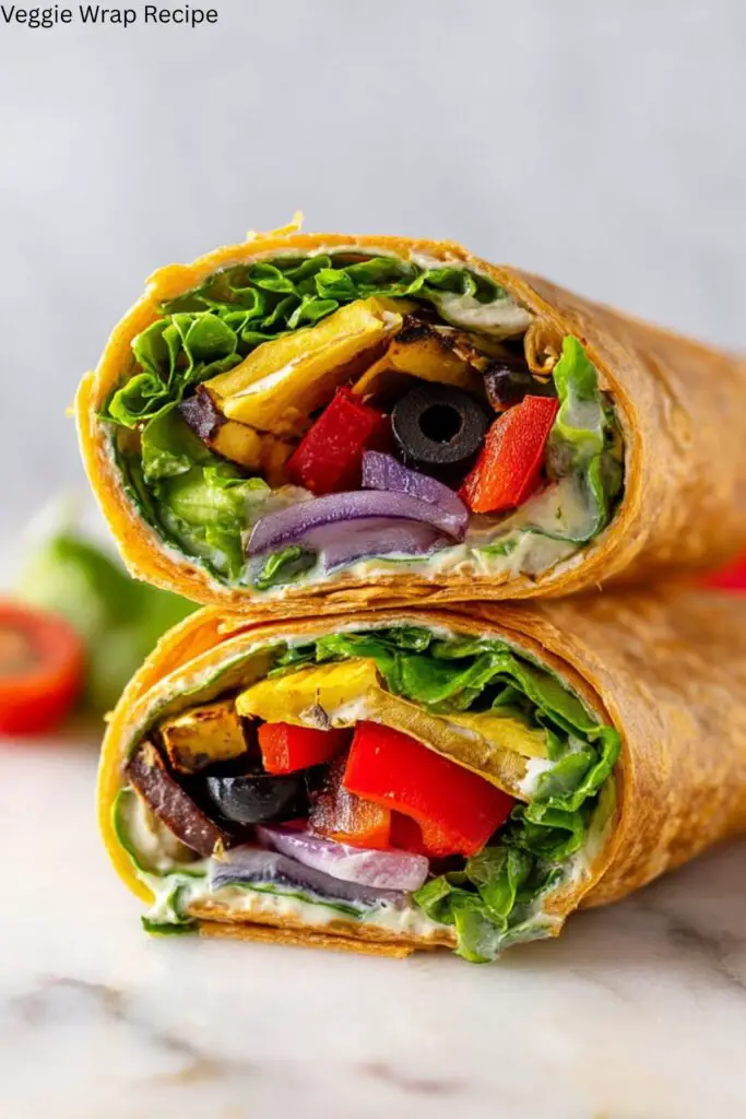 Veggie Wrap Recipe 4 Veggie Wrap Recipe