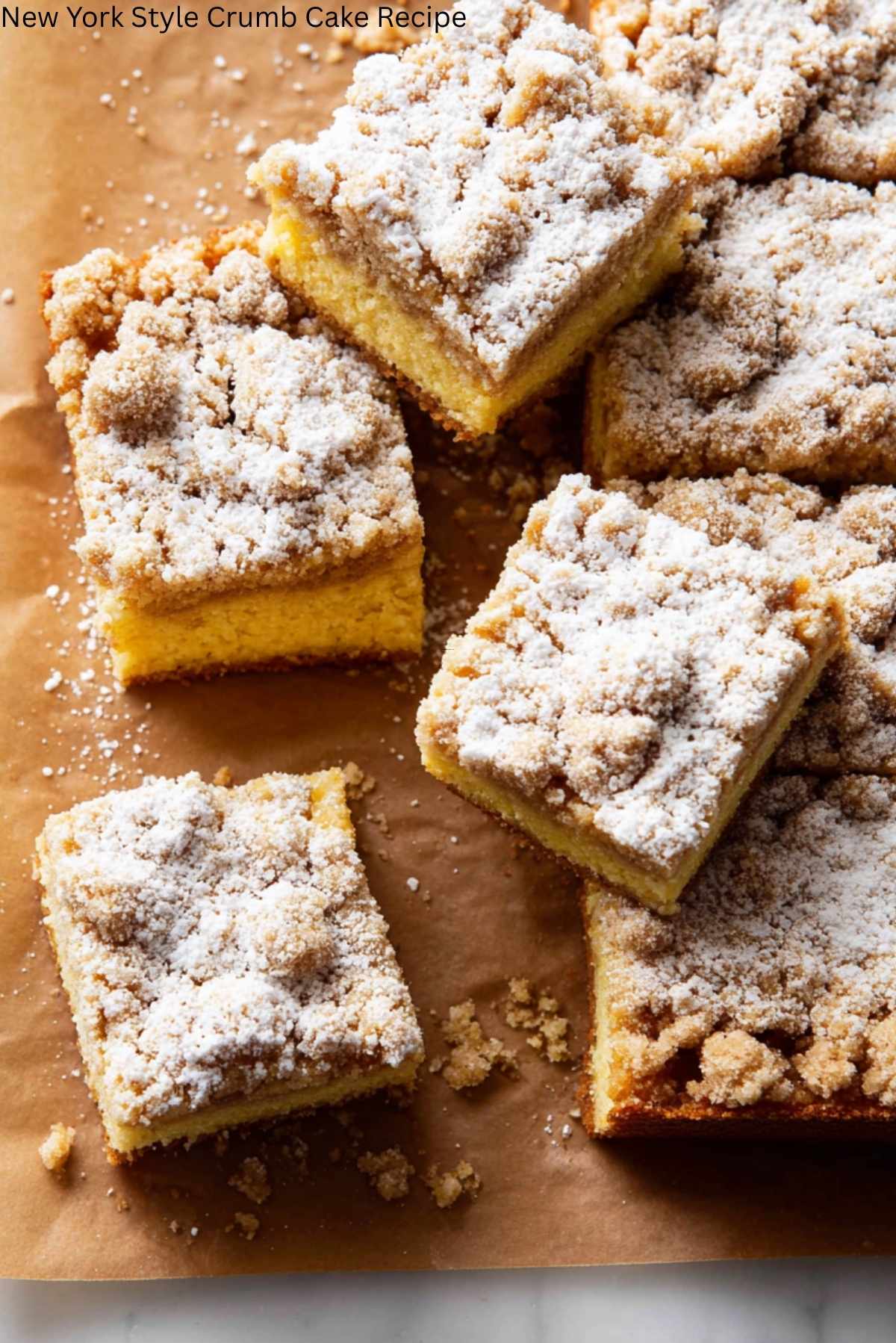 New York Style Crumb Cake Recipe