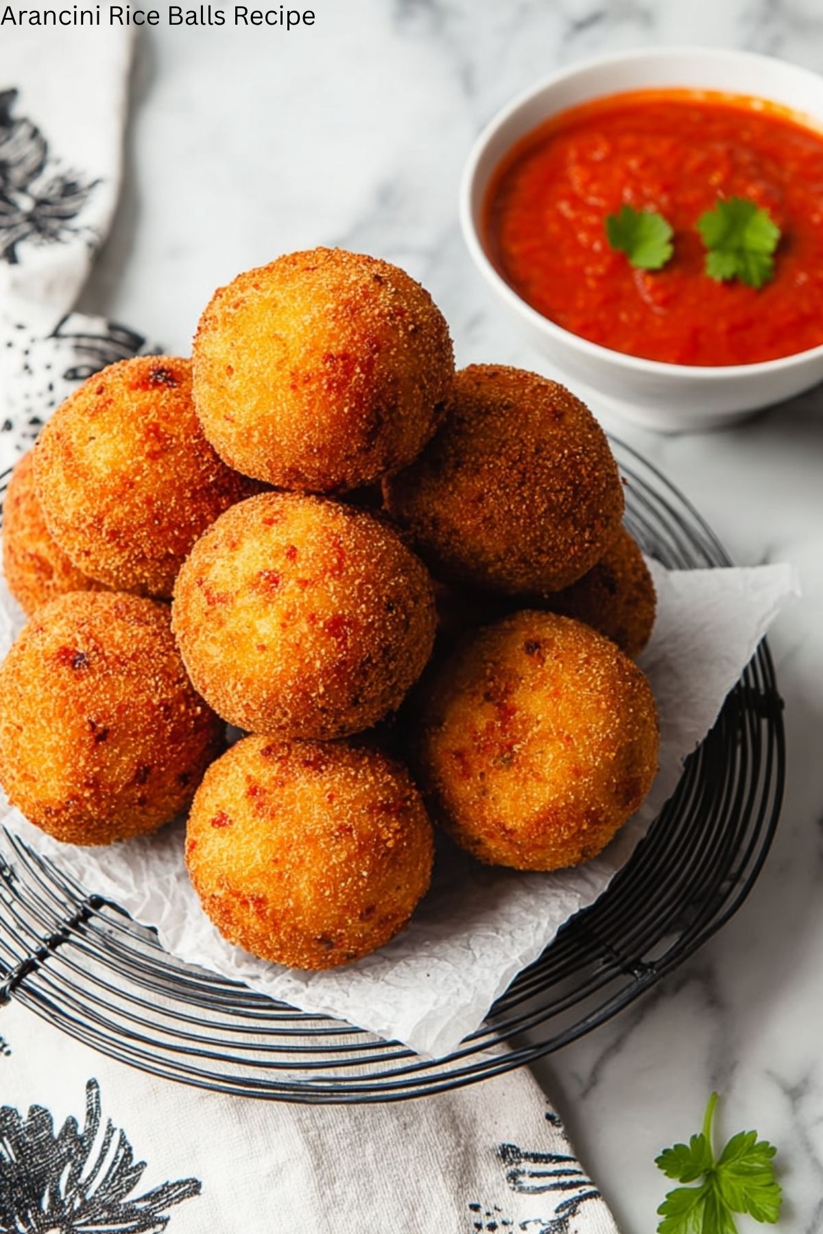 Arancini Rice Balls Recipe