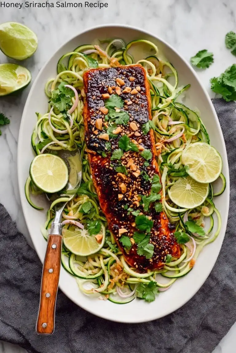 Honey Sriracha Salmon Recipe