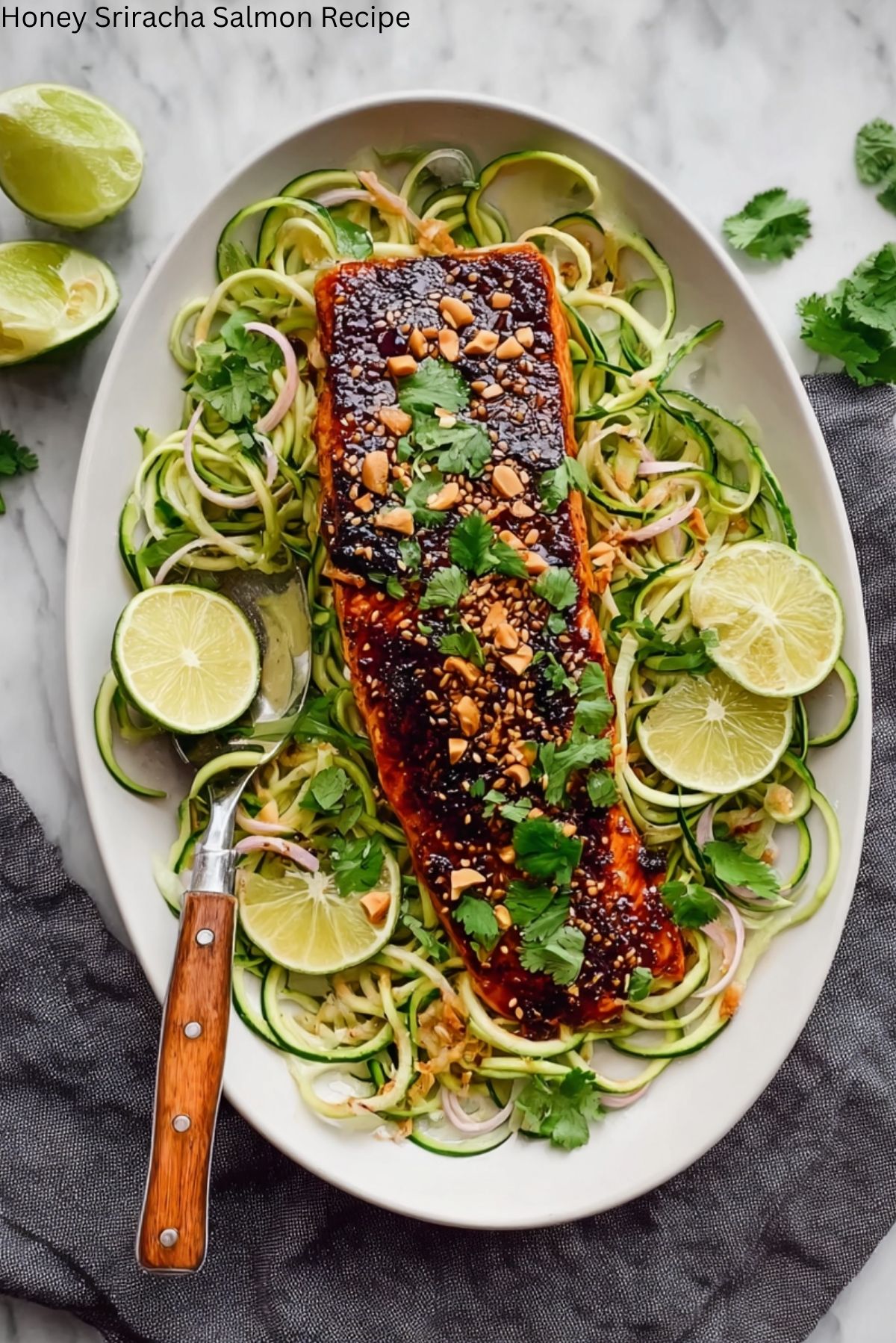 Honey Sriracha Salmon Recipe