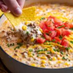 Sausage Queso Dip Recipe (with Real Cheese!)