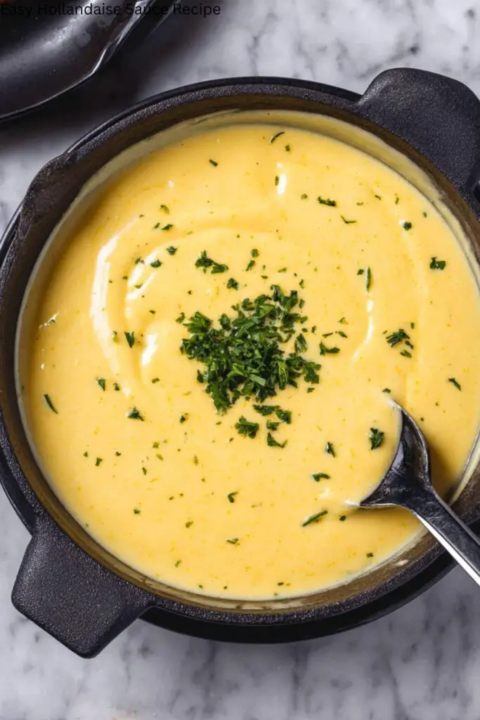 Easy Hollandaise Sauce Recipe