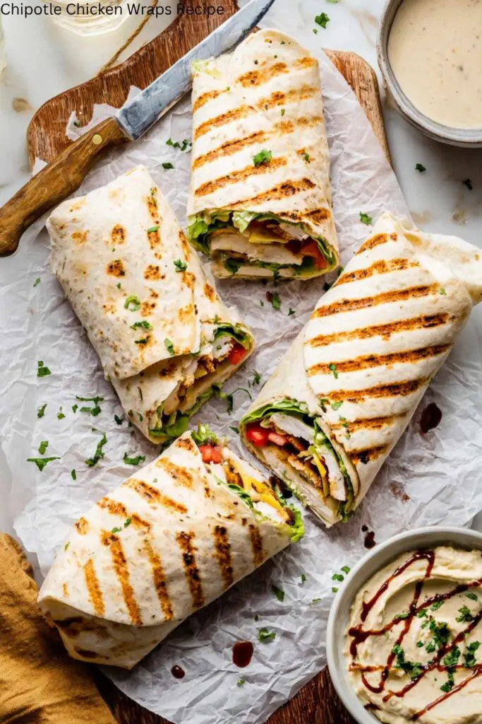 Chipotle Chicken Wraps Recipe