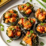 Easy Baked Salmon Sushi Cups (Viral Recipe)