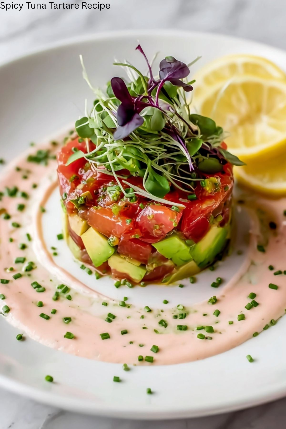 Spicy Tuna Tartare Recipe