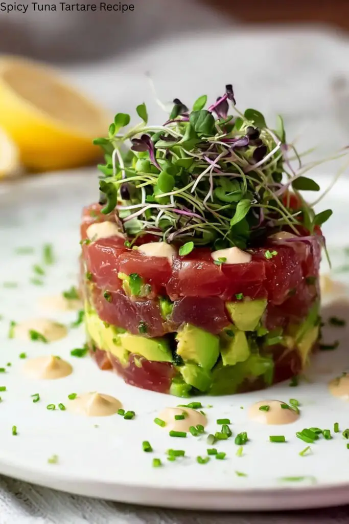 Spicy Tuna Tartare Recipe