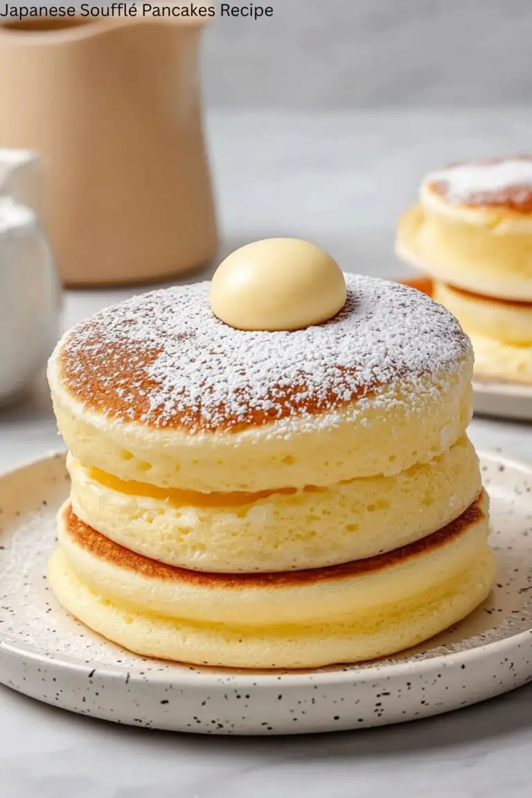 Japanese Soufflé Pancakes Recipe