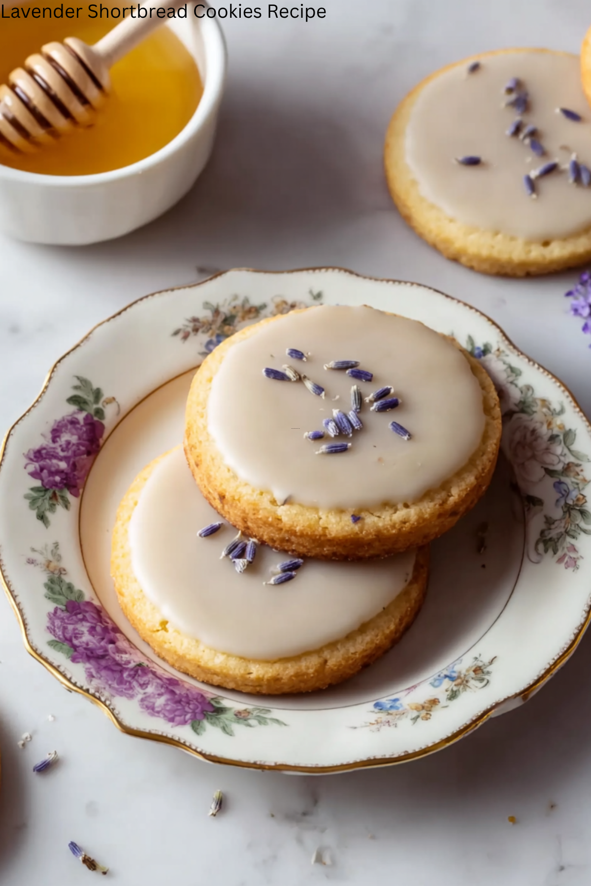 Lavender Shortbread Cookies Recipe