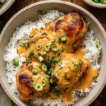 Skillet Bang Bang Chicken Thighs Recipe