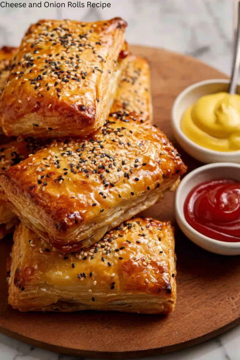 Cheese and Onion Rolls Recipe