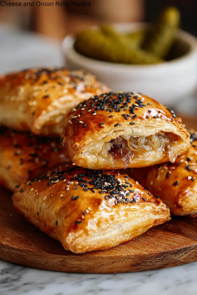 Cheese and Onion Rolls Recipe