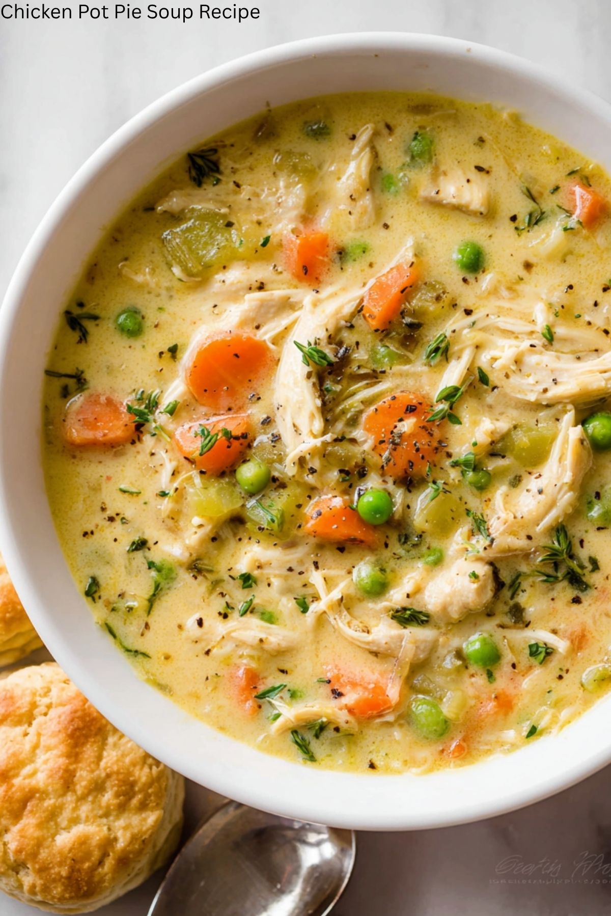 Chicken Pot Pie Soup Recipe