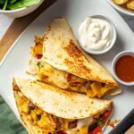 10 Minute Air Fryer Quesadillas Recipe