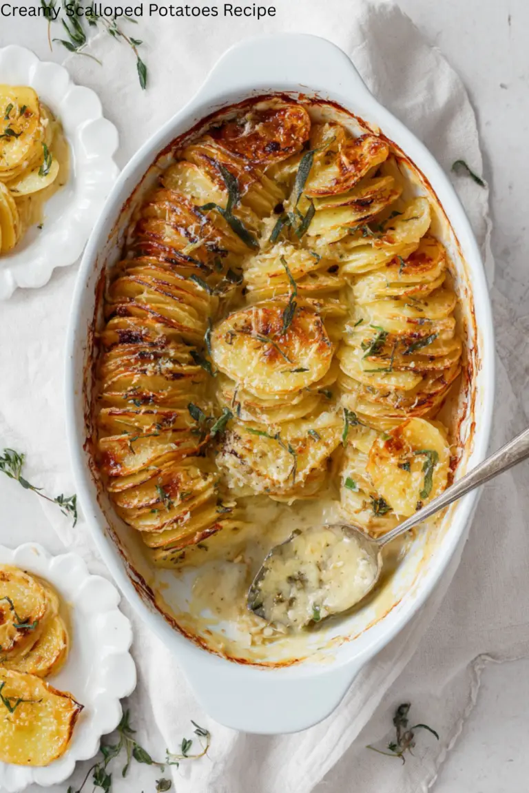 Creamy Scalloped Potatoes Recipe