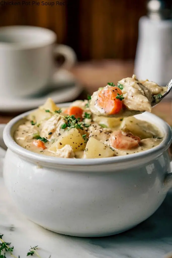 Chicken Pot Pie Soup Recipe
