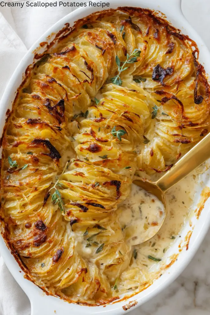 Creamy Scalloped Potatoes Recipe