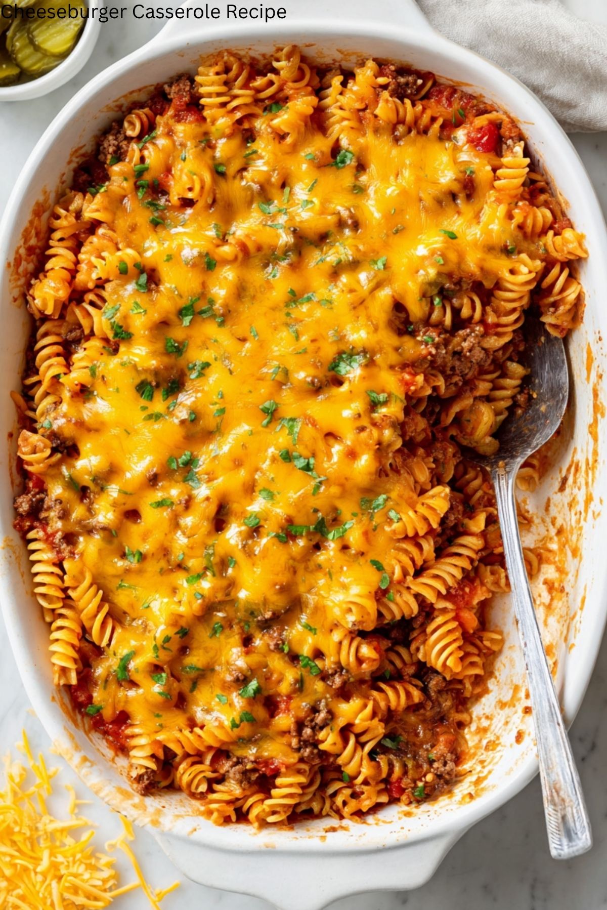 Cheeseburger Casserole Recipe