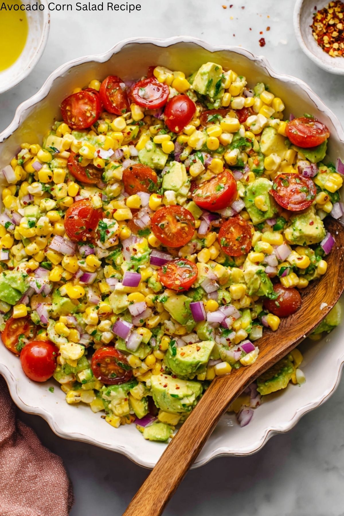 Avocado Corn Salad Recipe