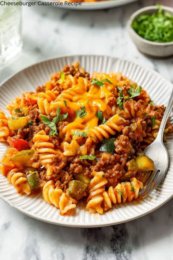 Cheeseburger Casserole Recipe 4 Cheeseburger Casserole Recipe