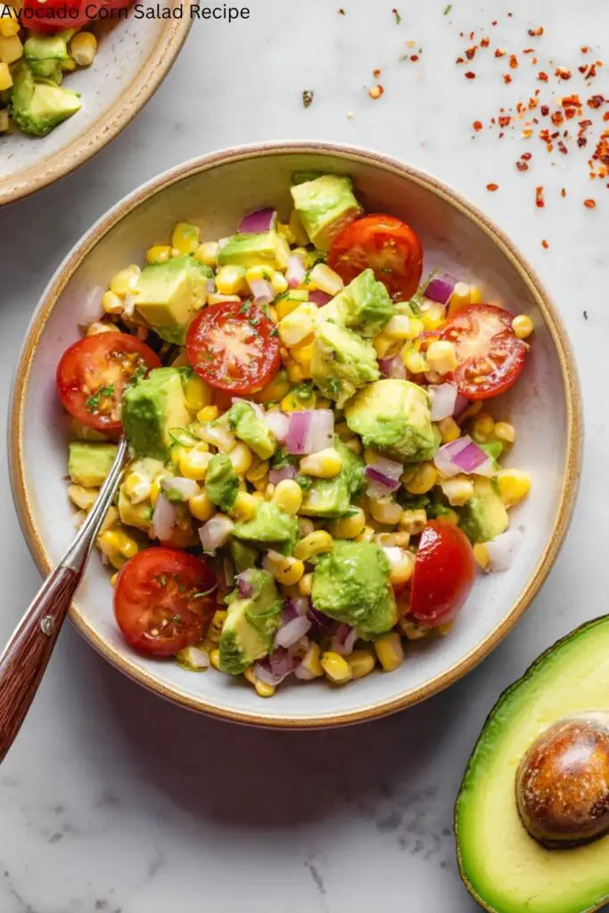 Avocado Corn Salad Recipe 4 Avocado Corn Salad Recipe