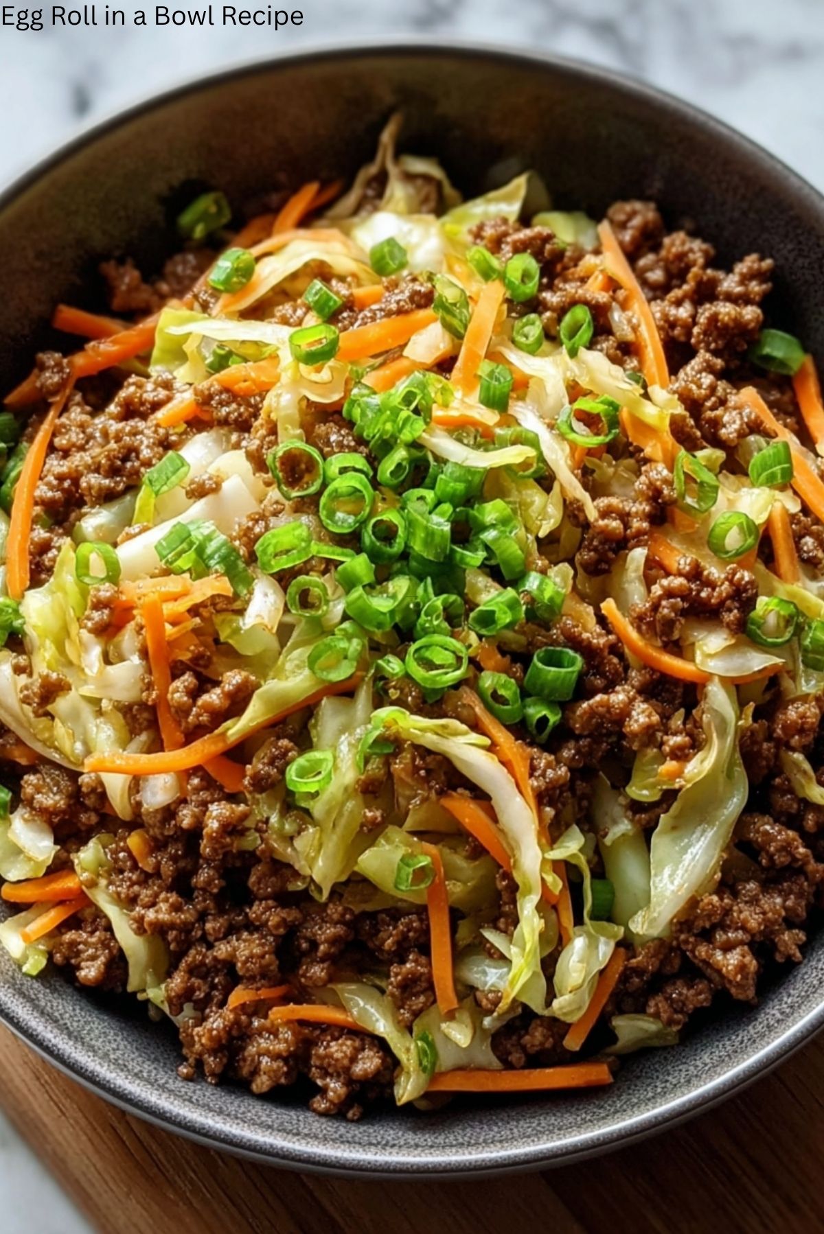 Egg Roll in a Bowl Recipe