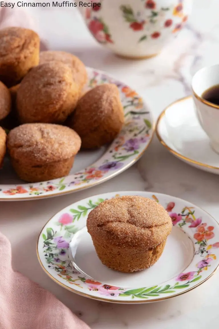 Easy Cinnamon Muffins Recipe