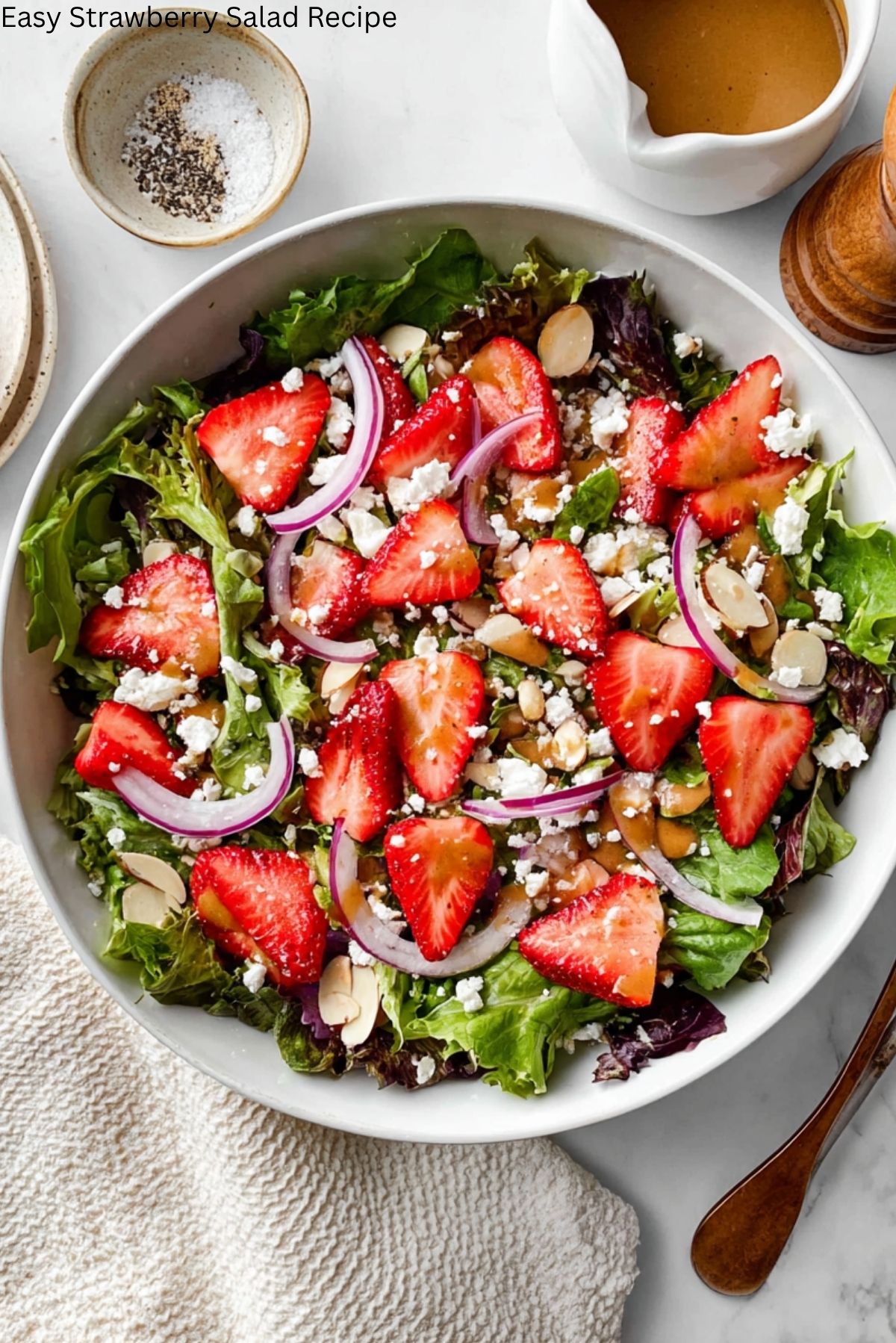 Easy Strawberry Salad Recipe