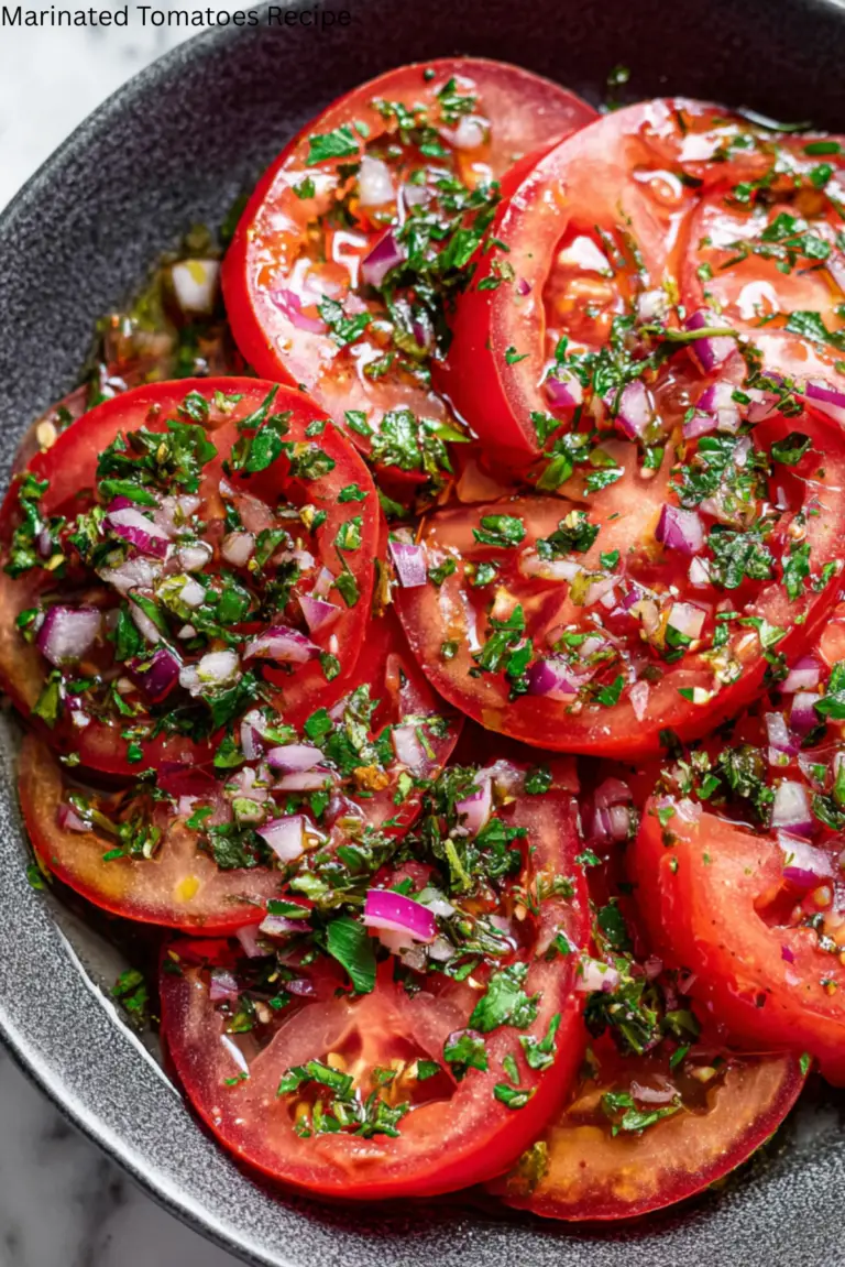 Marinated Tomatoes Recipe