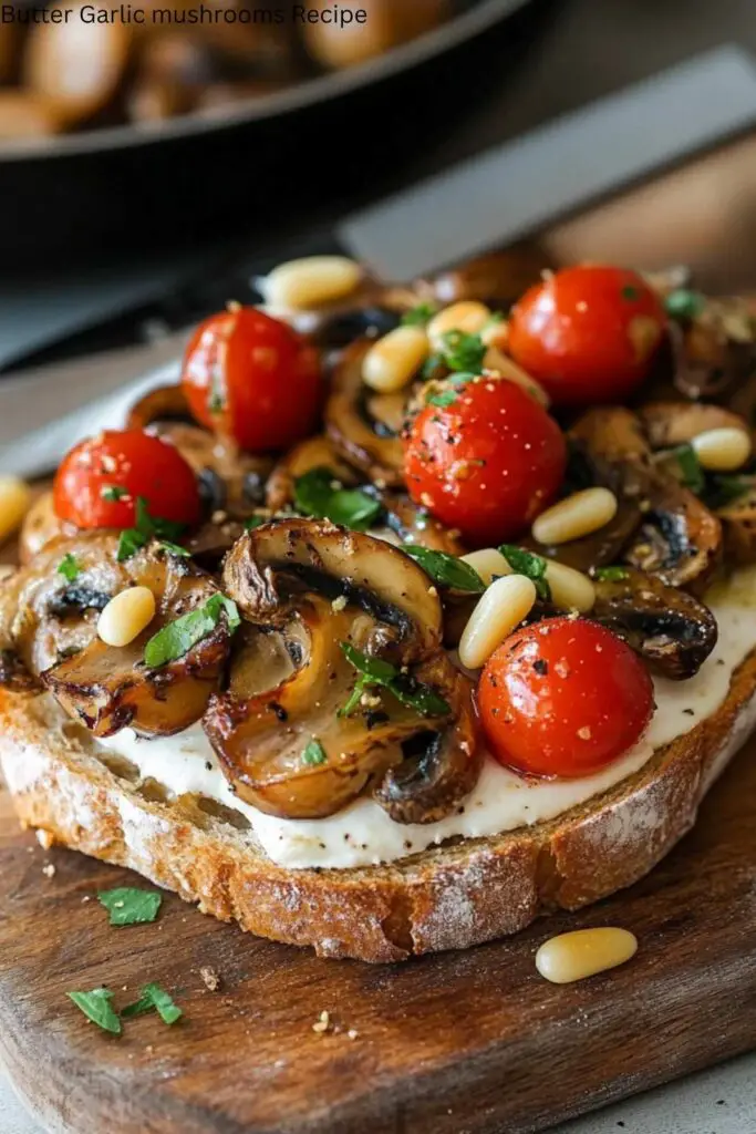 Butter Garlic mushrooms Recipe 4 Butter Garlic mushrooms Recipe