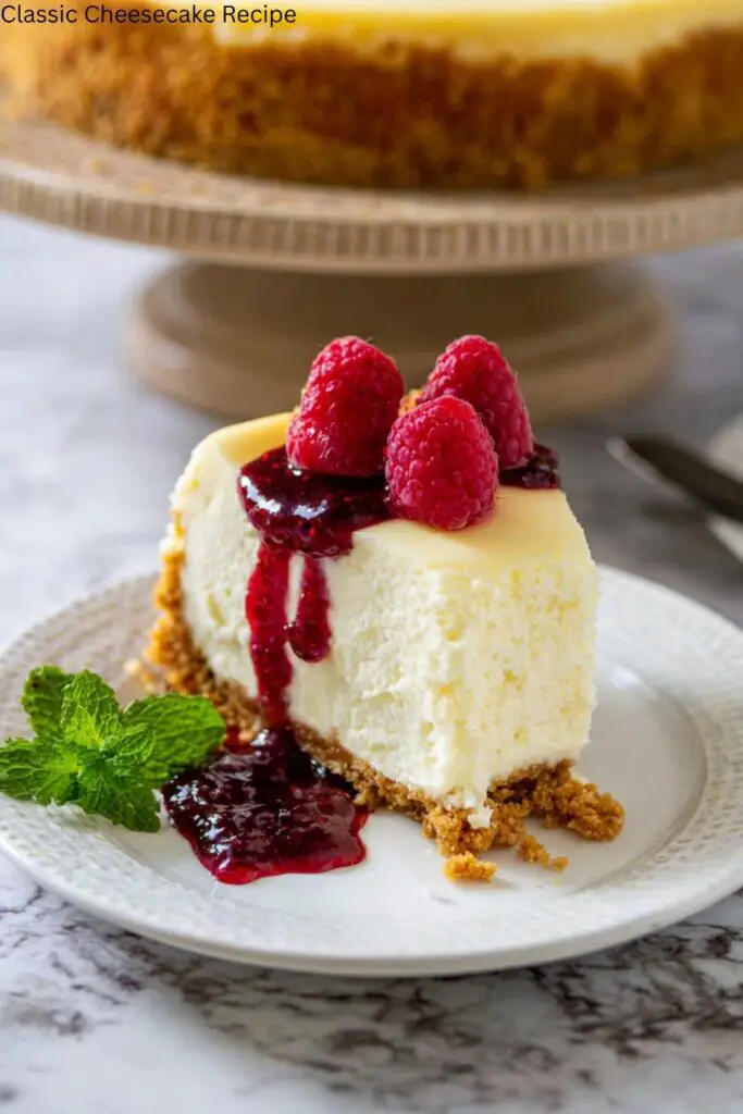 Classic Cheesecake Recipe 4 Classic Cheesecake Recipe