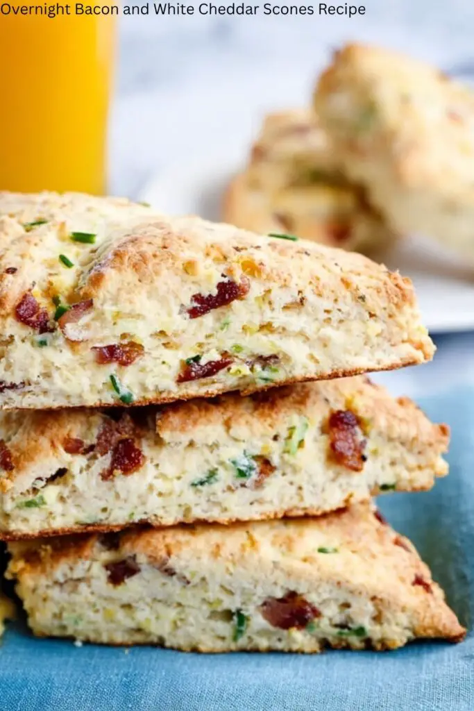 Overnight Bacon and White Cheddar Scones Recipe 4 Overnight Bacon and White Cheddar Scones Recipe