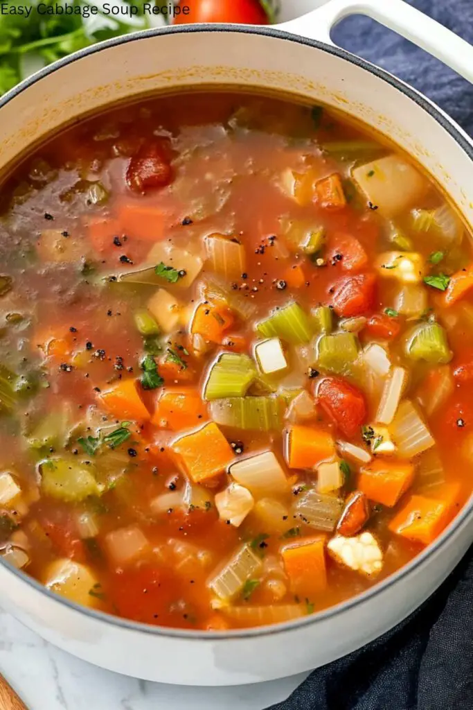 Easy Cabbage Soup Recipe 4 Easy Cabbage Soup Recipe