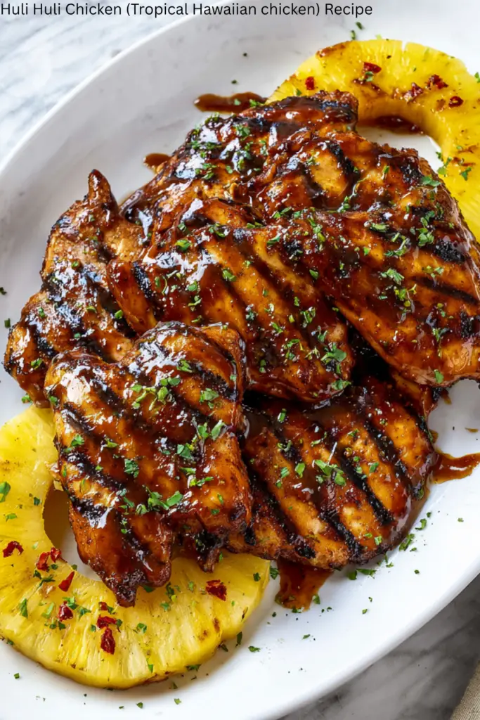 Huli Huli Chicken (Tropical Hawaiian chicken) Recipe 4 Huli Huli Chicken (Tropical Hawaiian chicken) Recipe
