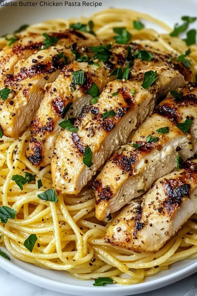 Garlic Butter Chicken Pasta Recipe 4 Garlic Butter Chicken Pasta Recipe