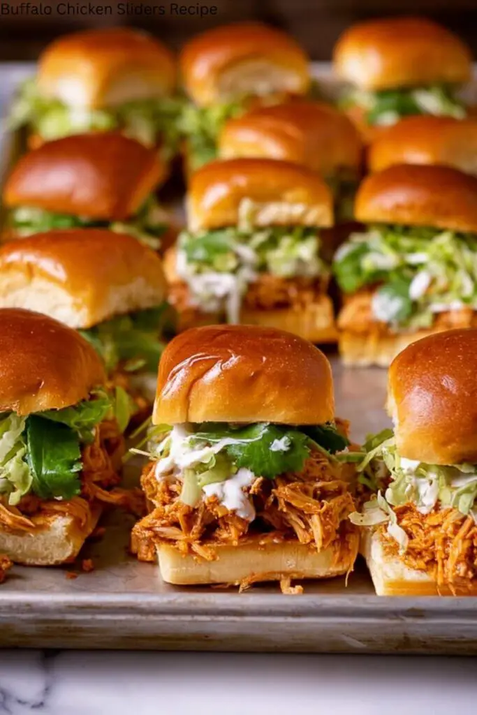 Buffalo Chicken Sliders Recipe 4 Buffalo Chicken Sliders Recipe