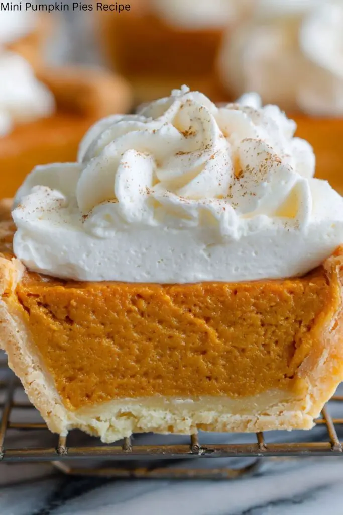 Mini Pumpkin Pies Recipe