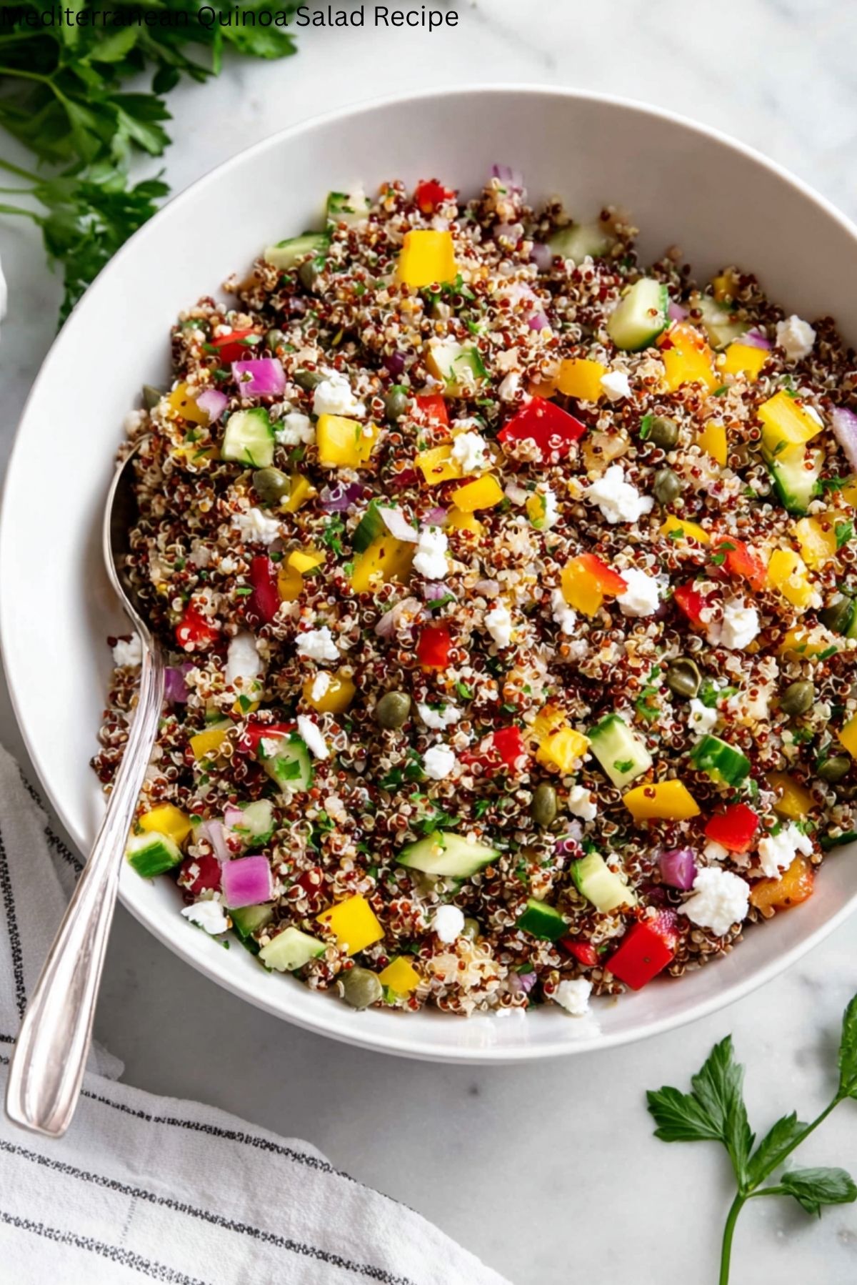 Mediterranean Quinoa Salad Recipe