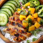 Mango Chipotle Chicken Rice Bowls Recipe