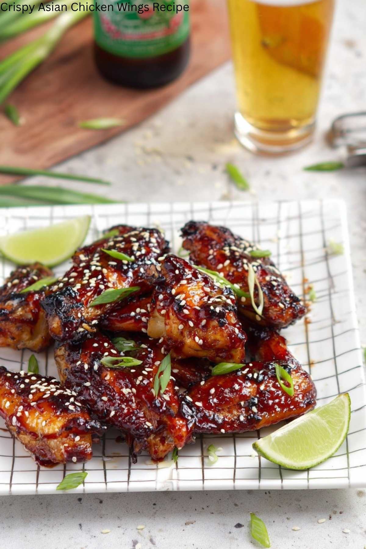 Crispy Asian Chicken Wings Recipe