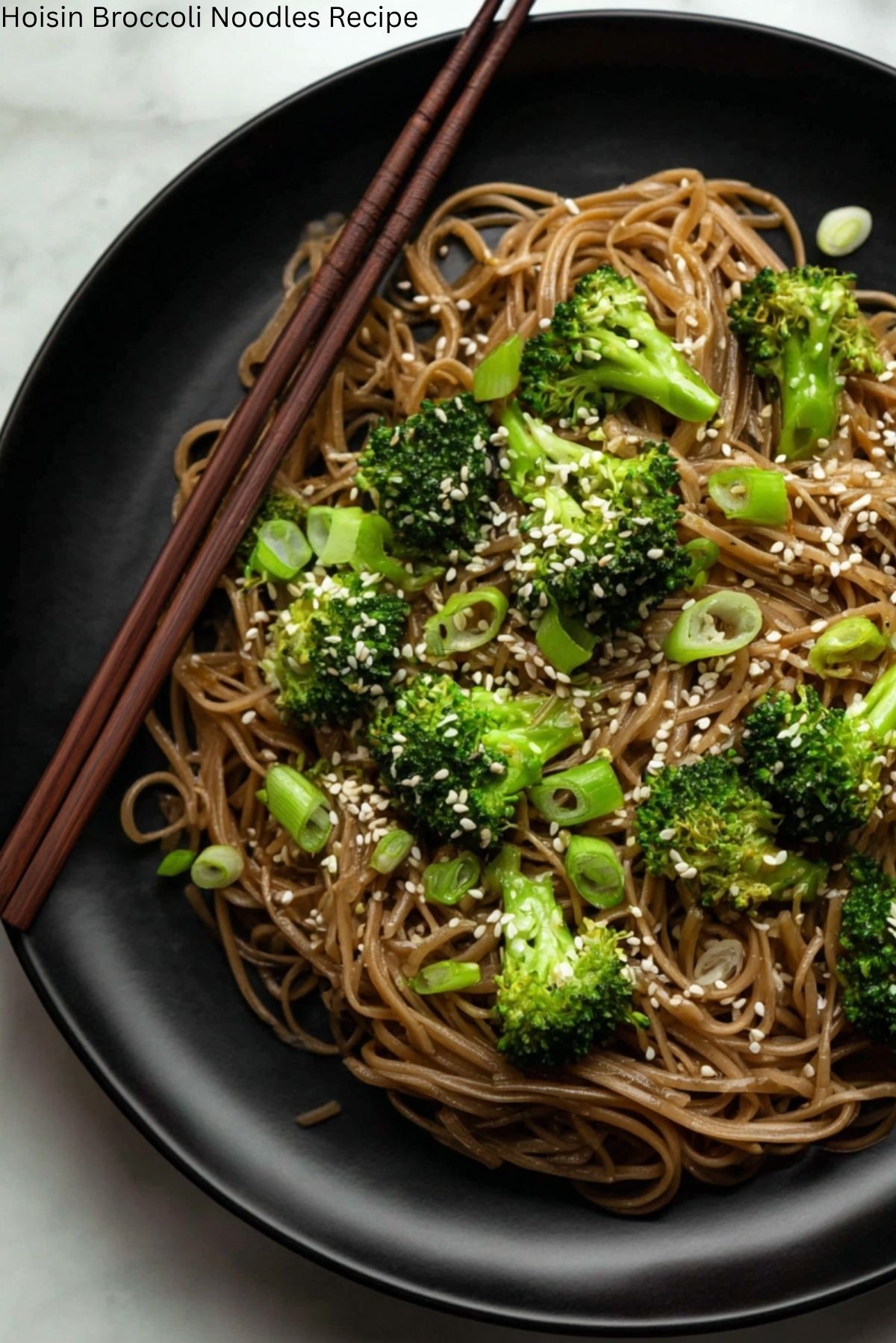 Hoisin Broccoli Noodles Recipe
