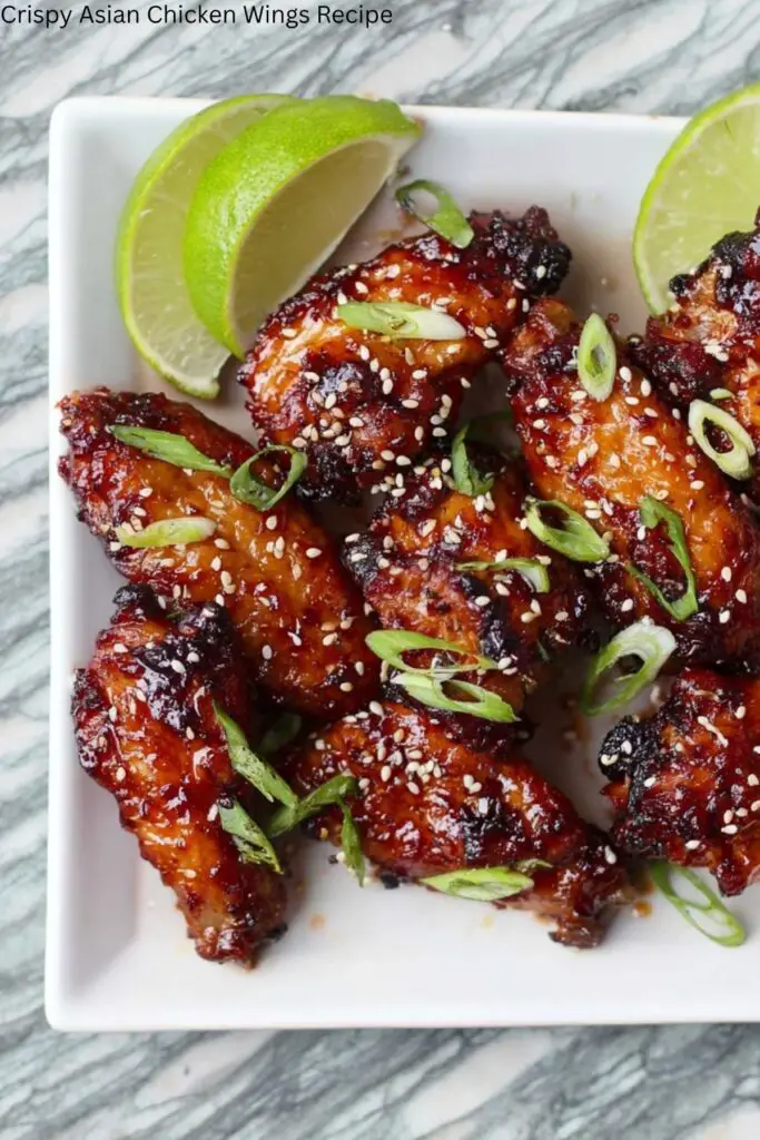 Crispy Asian Chicken Wings Recipe 4 Crispy Asian Chicken Wings Recipe