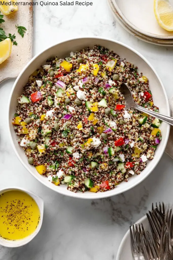 Mediterranean Quinoa Salad Recipe 4 Mediterranean Quinoa Salad Recipe