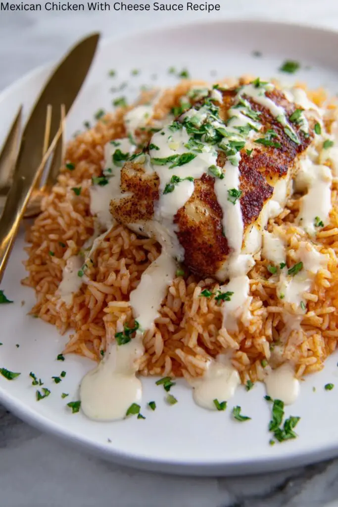 Mexican Chicken With Cheese Sauce Recipe
