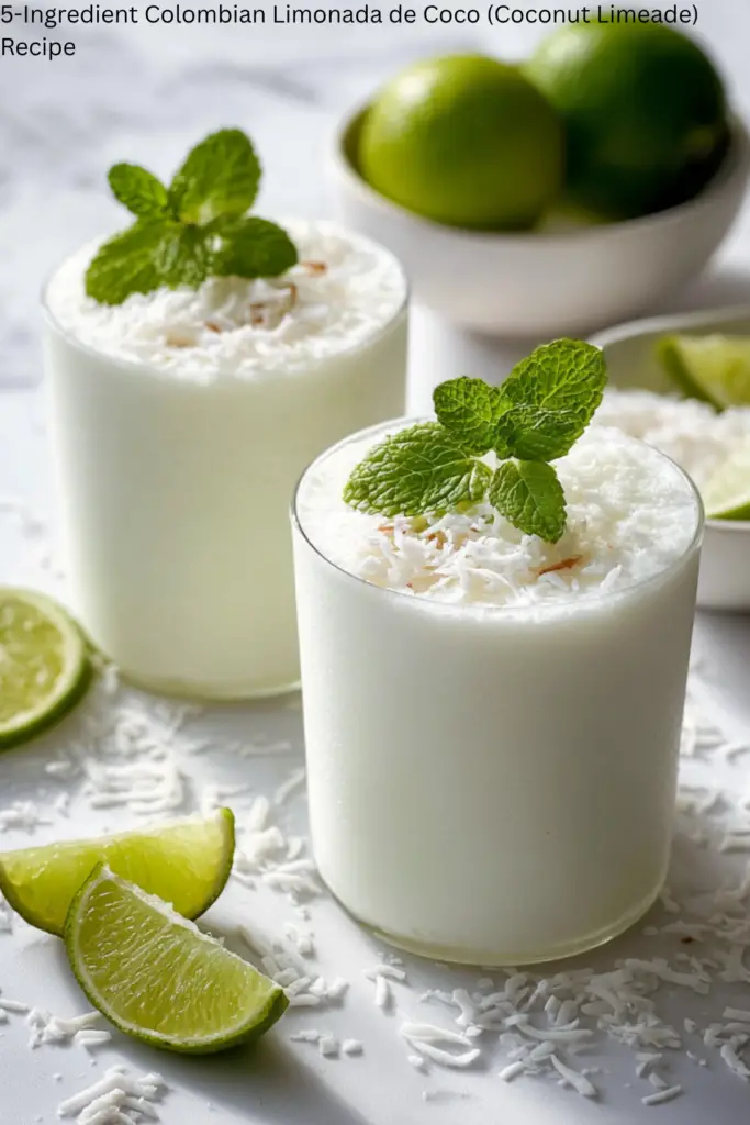 5-Ingredient Colombian Limonada de Coco (Coconut Limeade) Recipe 4 5-Ingredient Colombian Limonada de Coco (Coconut Limeade) Recipe