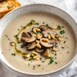 Vegan Cream of Mushroom Soup Recipe