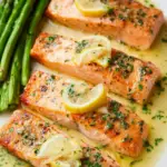 Salmon with Lemon Cream Sauce Recipe