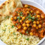 15 Minute Creamy Chickpea Curry Recipe